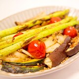 焼野菜のプチプチマスタードソース